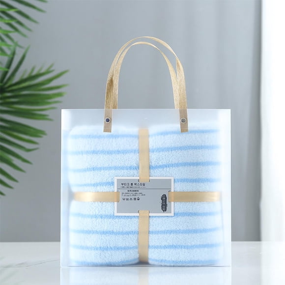 Toallas de baño de terciopelo coral a rayas, toalla de playa para bebé de secado rápido y gran absorción de agua, toalla de baño