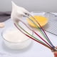thumbnail image 5 of Juego de batidor de alambre de globo antiadherente de silicona de acero inoxidable con mango para batidor de huevos, mezclar y batir (paquete de 3, 8 "10" 12 "), 5 of 5