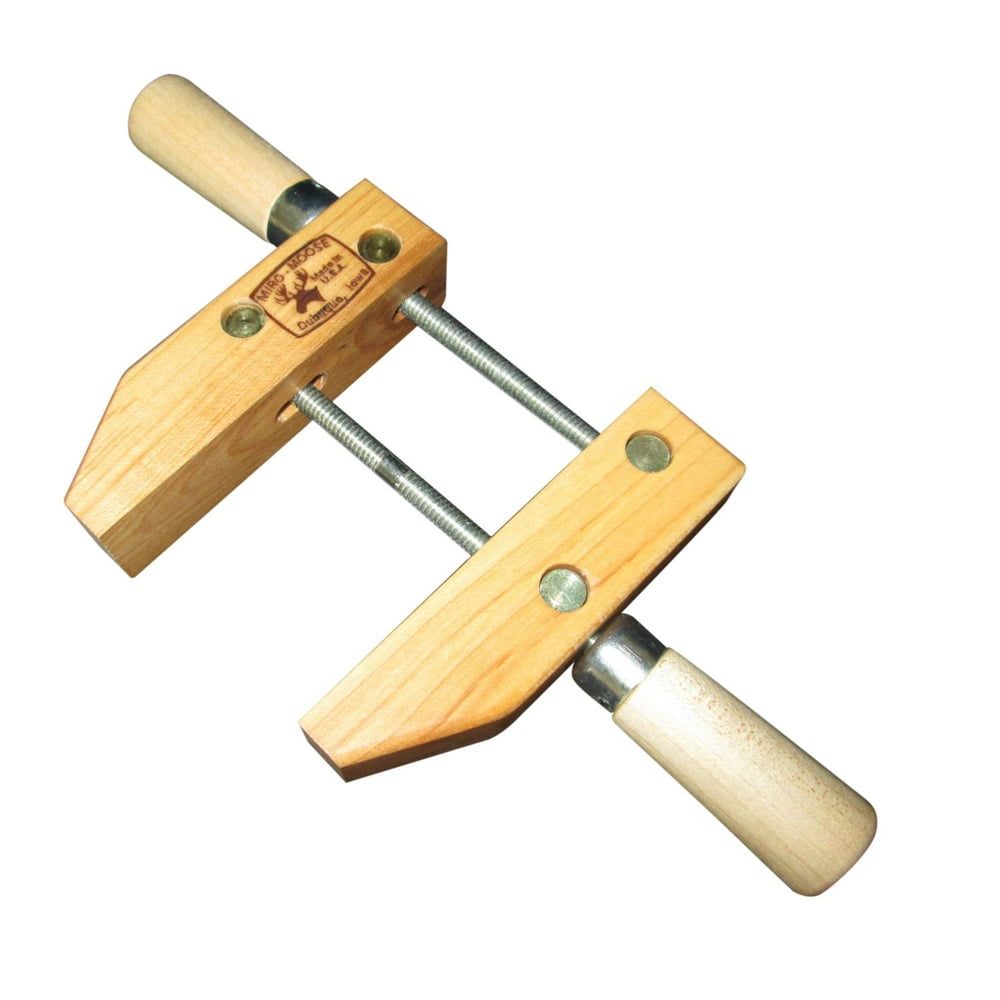 Dubuque Clamp Works Made in USA Wood Hand Screw Clamp 5 inch Hard Maple jaw