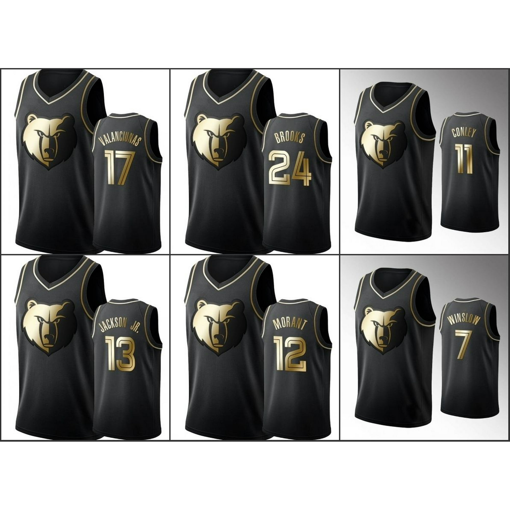 black memphis grizzlies jersey