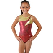 Eclipse Cardinal Red Gymnastics or Dance Leotard (Adult Medium)