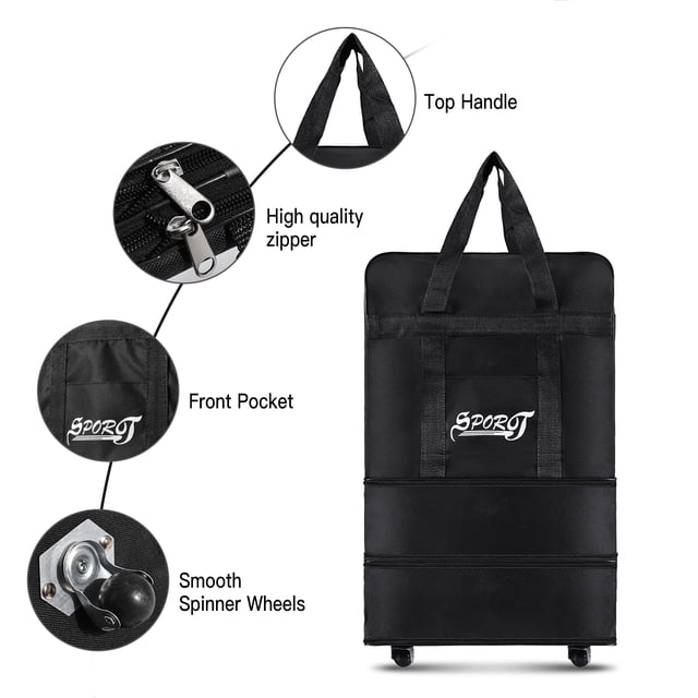 Valise, Pliable Hommes Femmes Mewmewcat Qisuo Siuke