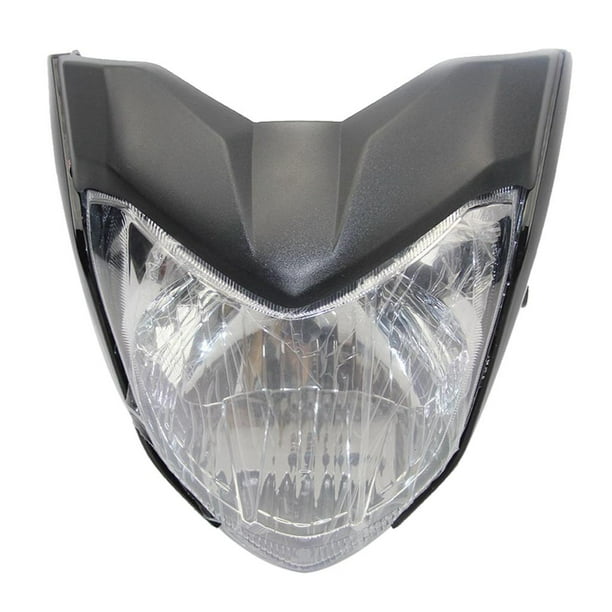 Faro de Faro de Motocicleta para / / FZER150 Dirt Bike Motocross, tres - Negro, se describe shamjiam Faro de la motocicleta Faro