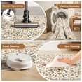 thumbnail image 4 of Area Rugs for Living Room, 8'x10' Washable Moroccan Low Pile Non-Slip Soft Print Pattern Rug for Bedroom Kitchen Dining Room Entryway - Green, 4 of 9