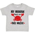 thumbnail image 3 of Inktastic Mamaw Loves Me Grandson Gift Boys or Girls Toddler T-Shirt, 3 of 5