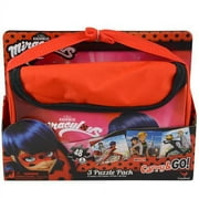 Miraculous LadyBug 3pk Puzzle in Shaped Purse