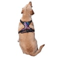 thumbnail image 2 of Vsdgher Beautiful Flower Blue Bird Pattern Dog Harness,No Pull Pet Harness with Soft Padded Handle,Adjustable Reflective Vest with 2 Buckles,4 Slide Buckles,S-XL Medium, 2 of 4