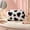 🌻 Black#290, variant on Makeup Pouch with Zipper, 7.1 x 3.9 x 3.1 Inch Cloth Travel Organizer for Home, Office, Lipstick, and Jewelry