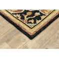 thumbnail image 2 of Oriental Weavers Alfresco Hand-made Wool Area Rug - 28408 - 10' x 13' - in Navy/ Rust - Vintage Inspired, Hand-Made Wool Rugs, Family, Dining, Living Room Rug, 2 of 2