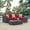 Espresso & Red, variant on Modway Convene 3 Piece Outdoor Patio Sofa Set in Espresso Turquoise