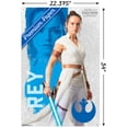 thumbnail image 3 of Star Wars: The Rise Of Skywalker - Rey Wall Poster with Push Pins, 22.375" x 34", 3 of 3