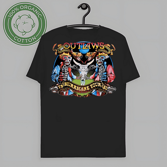 RARE 1979 1980 The Outlaws concert tour Unisex T-Shirt Gift for Fans-TH62071