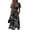 White, variant on Minjewel Women's Striped Mini Dress with V-Neck Short Sleeve - Breton Summer Dress, Loose Flowy Beach Party Outfit, Comfy Vacation Top,Black,XL