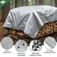 thumbnail image 3 of 10x20FT Tarp, Eurhowing 12 Mil Tarps Heavy Duty Waterproof Poly Tarp Cover, UV & Tear Resistant Tarpaulin for Truck Construction Farm, 3 of 7