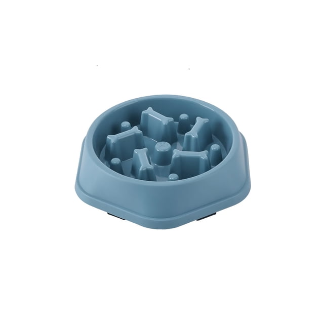 Plato Para Perro Xtellar azul Alimentación Lenta Antiasfixia Ralentizar