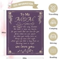 thumbnail image 6 of Birthday Gifts for Mom,Mom Birthday Gifts from Daughter,Gifts for Mom Birthday,to My Mom Blanket from Son,Lightweight Soft Warm Throw Blankets for Home Office Sofa Gifts for Mom Mother 50"X60", 6 of 6