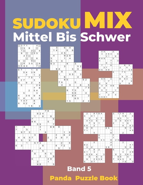 Sudoku Mix Mittel Bis Schwer Sudoku Mix Mittel Bis Schwer Band 5 