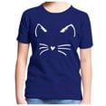 thumbnail image 4 of WOYY Big Girls T Shirt Cute Cat Print Short Sleeve Round Neck T-Shirt Tee, Sizes 3-12, 4 of 4