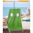 thumbnail image 2 of Invader Zim Beach Towel, 30"x60", Invader Zim Gir Face Beach Towel, 2 of 6
