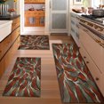 thumbnail image 2 of Floral Kitchen Rugs Sets of 3, Non Slip Kitchen Rugs and Mats Washable Farmhouse Kitchen Rugs Floral Kitchen Floor Mat Carpet Runner Rugs for Hallway Laundry Room, 2 of 12
