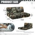 thumbnail image 7 of Uorisanigo RV Dinette Cushion Covers Stretch Hunting Dead Leaf Sofa Seat Slipcovers Camper Seat Cushion Cover - Washable Camper Sofa Chair Cover Furniture Protector for RV Car Bench, 7 of 7
