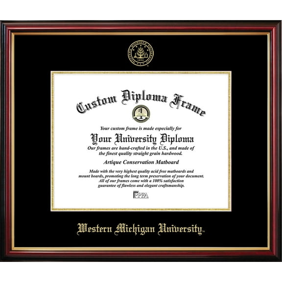 Western Michigan Petite Diploma Frame