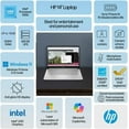 thumbnail image 2 of HP Student Laptop, Intel Processor N150(up to 3.6 GHz),8G RAM, 256GB Storange (128GB UFS+128GB MSD) 14 Inch LED Screen,1 Year Office 365, Windows 11 Home,Silver, 2 of 5