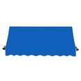 thumbnail image 2 of Awntech 7.375 ft Charleston Fixed Awning Acrylic Fabric, Bright Blue, 2 of 2