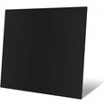DuraClean Smooth Black 2x2 Vinyl Ceiling Tile - Box of 10 - Washable ...