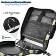thumbnail image 4 of FORMRS Zipper Binder with Shoulder Strap 2-inch Ring 500 Sheet Capacity File Bag, Mystical Owls Pattern, 4 of 5