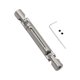 thumbnail image 4 of 1/12 RC Car Drive Shaft RC Car CVD Drive Shaft Metal Drive Shaft para vehículos MN78 Crawler Hobby Car Reemplazo de piezas 1 pieza de plata CUTICAT Eje de transmisión de coche RC, 4 of 7