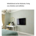 thumbnail image 4 of 53cm x 5m Light blue wallpaper Self-adhesive floral pattern self-adhesive living room wallpaper Self-adhesive 3D effect wallpaper, 4 of 5