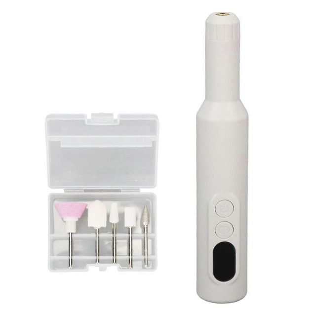 LED Nail Drill Machine 18000RPM Rechargeable Portable Home Salon Electric Nail File Manicure Tool