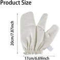 thumbnail image 7 of LANFENG Raw Silk Massage Gloves - Natural Silk Ayurvedic Garshana Tool for Dry Brushing and Lymphatic Massage for Whole Body Care, 7 of 7
