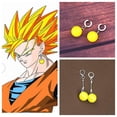thumbnail image 5 of Pendientes de Potara de Dragon Ball Z para hombre y mujer, aretes de Anime, Vegetto, Son Goku, Zamasu, Super Saiyan Fit, Clip para la oreja, joyería, 1 par, 5 of 5