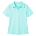 thumbnail image 4 of Tisuna Girls Summer Athletic Shirts Solid Color Short Sleeve Lapel Collar Tops Breathable Soft Little Girls Tennis Sport Activewear Tees Mint Green Size 5-6 Years, 4 of 4