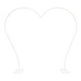 thumbnail image 6 of DIY Heart-shaped Arch Rack Garden Flower Balloon Backdrop Stand Wedding Decor, 6 of 12