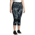 thumbnail image 3 of JMS by Hanes Women's Plus Size Active Wicking Workout Capri Leggings, 3 of 5