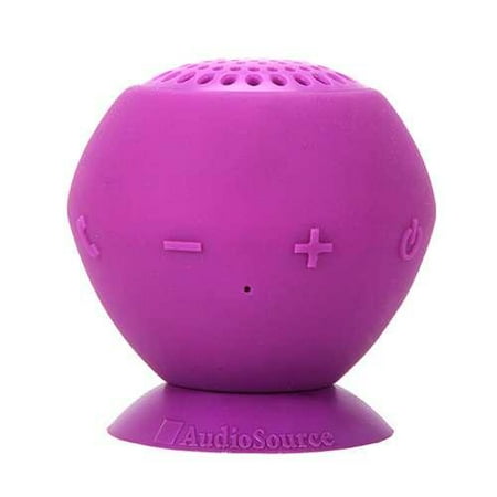 SoundPop Wireless Speaker - 1.5" High Efficiency Driver, 500mAH UL, 3W Full Range Class D Amp, USB Port, Silicone Rubber