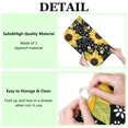 thumbnail image 6 of Sunflower Themed Dish Rack Pad, Microfiber Drying Mat for Kitchen Countertop, Foldable and Absorbent 16x18 Inch Size, 6 of 7