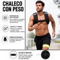 thumbnail image 2 of Chaleco Con Peso Clásico Lastrado 6 Kg 13 Lbs V&D FITNESS Clásico VD002, 2 of 7