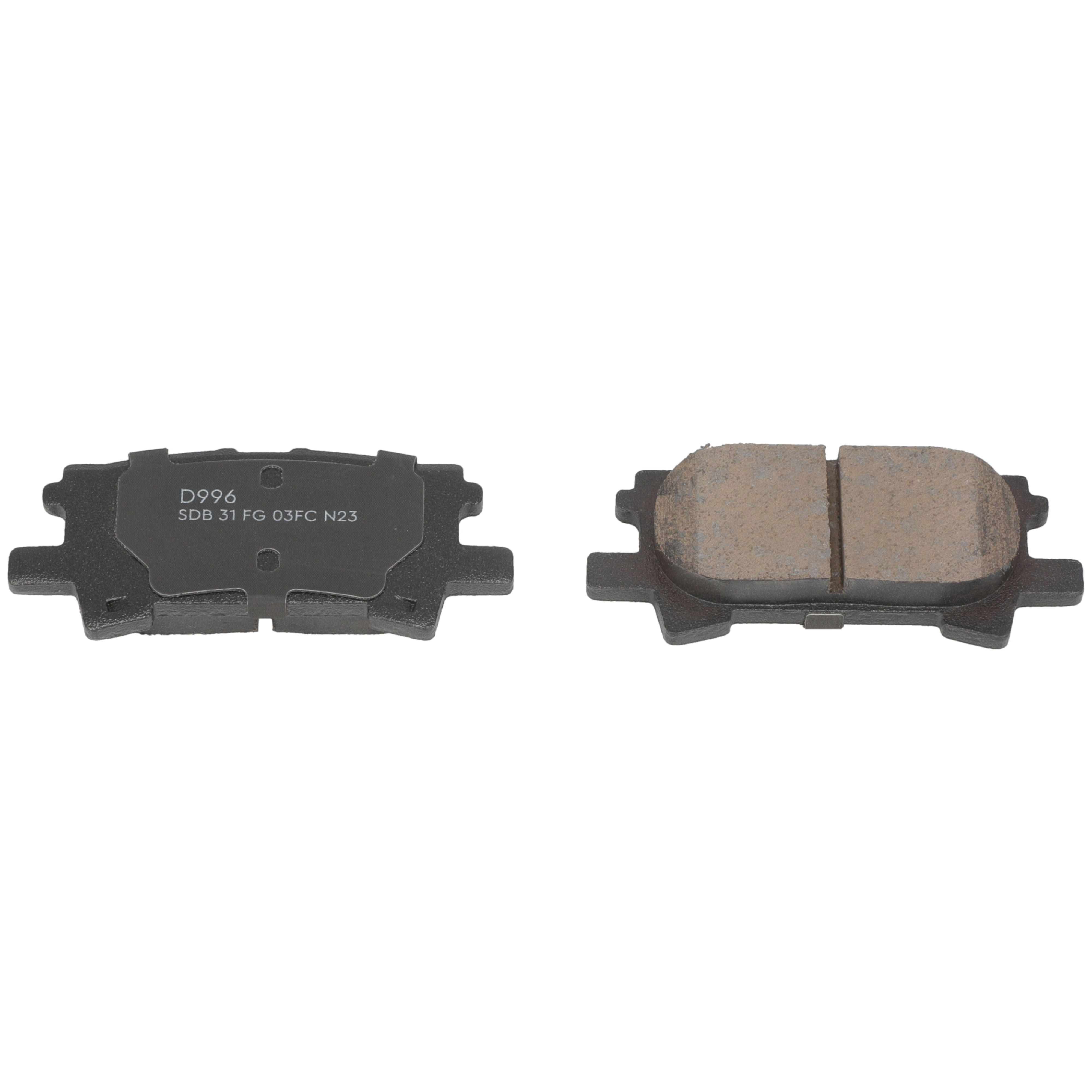Winstop Brake Pad Set, Rear WS.0996.0.C, Toyota Highlander 2007-2004