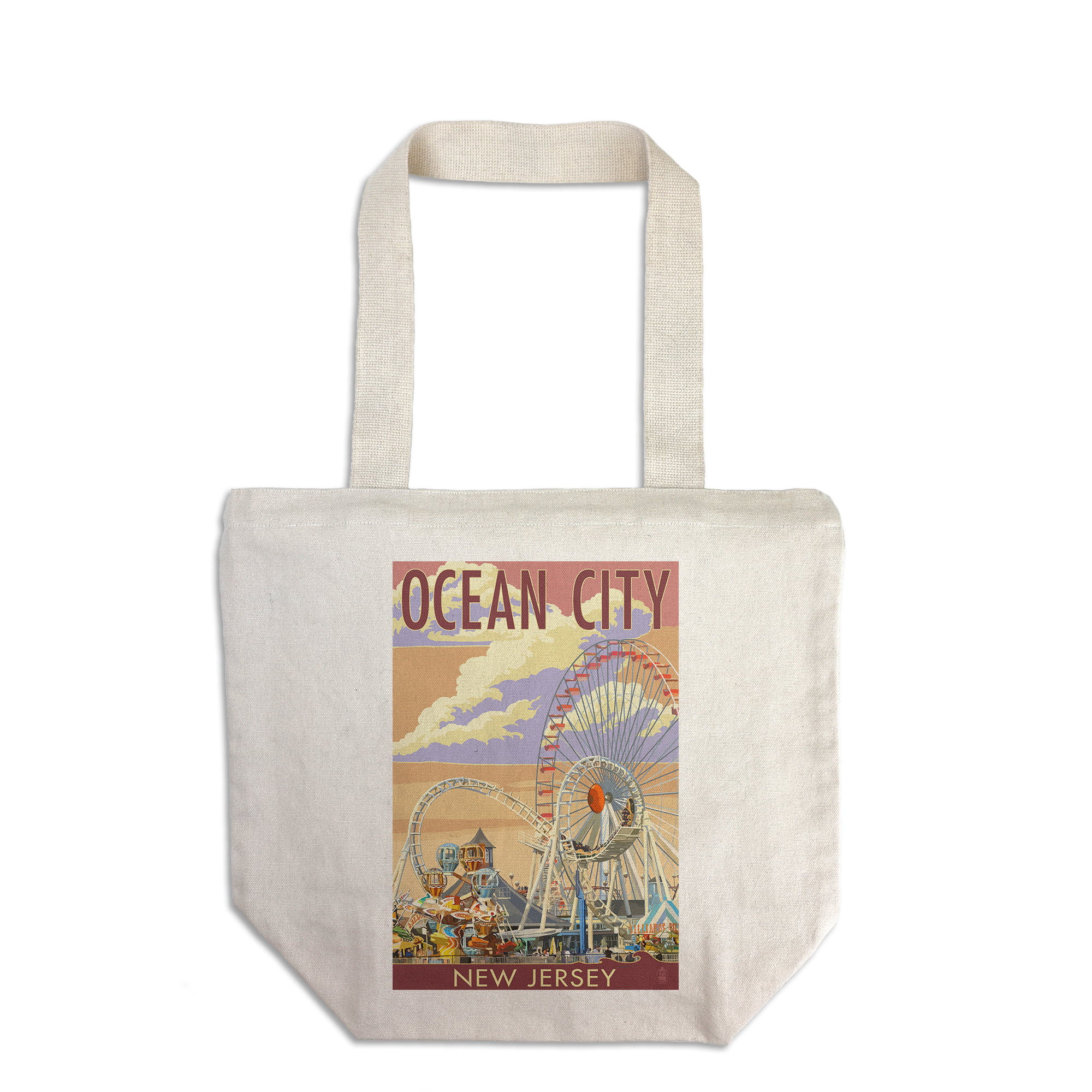  CafePress Heart New Jersey Tote Bag Canvas Tote Shopping Bag :  Home & Kitchen