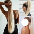 thumbnail image 5 of SEGO Wrap Around on Ponytail Extension for Women Clip in Hair Human Hair Extensions, 5 of 5