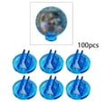 thumbnail image 4 of 100x soportes para tarjetas de juego, soportes para tarjetas de juego DIY, Clip para tarjetas, Bases en miniatura portátiles, soporte para tarjetas de azul, 4 of 7