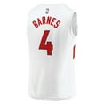 thumbnail image 3 of Men's Fanatics Scottie Barnes White Toronto Raptors Fast Break Replica Jersey - Association Edition, 3 of 3