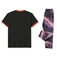 thumbnail image 4 of YNGKMEA Witch Print 2pcs Halloween Pajamas for Family Halloween Party Matching Pjs Sleepwear Party Matching Sets Halloween Pumpkin Print Jammies for Couples Men S, 4 of 4