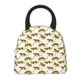 thumbnail image 3 of Logiee Leopard Print Print Lunch Bag for Women & Men,Adult Insulated Lunch Box,Food Lunch Containers,Reusable High Capacity Lunch Tote Bags for Work, Travel, Outdoor, 3 of 9