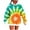 01 Orange, variant on Women's Oversized Tie Dye Hoodies Trendy Casual Pullover Sweatshirt 2025 Fall Winter Loose Tunic Tops with Pocket