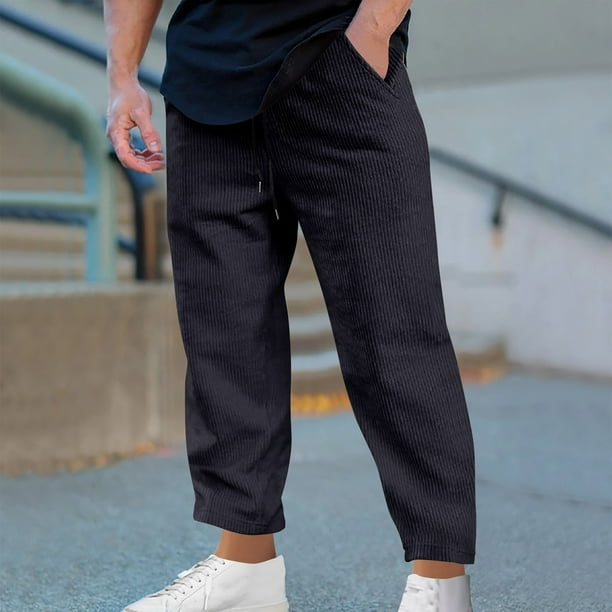 Pantalones largos para hombre, moda de primavera e invierno, pantalones deportivos casuales, pantalones para hombre